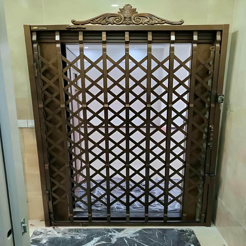 قیمت درب آکاردئونی پوشش ضدزنگ در اندیشه