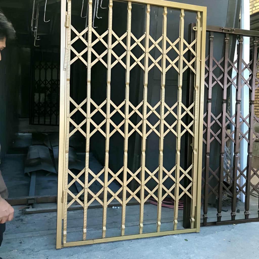 فروش درب آکاردئونی شبکه منظم در بیرجند
