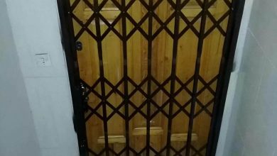 درب آکاردئونی در مریوان
