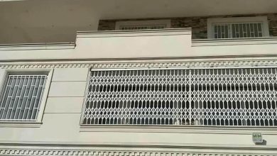 درب آکاردئونی در اردبیل
