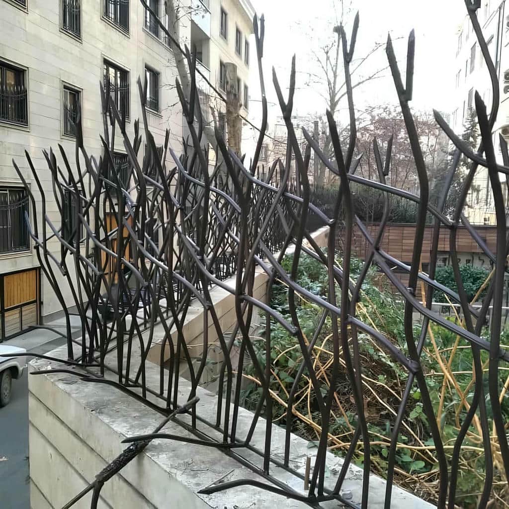 نصب حفاظ شاخ گوزنی ضدزنگ کوره ای در بندر بوشهر