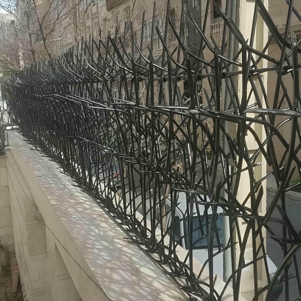 نصب حفاظ شاخ گوزنی ویلایی در رشت