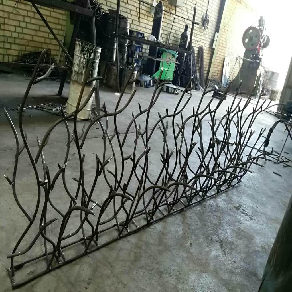 کارخانه حفاظ شاخ گوزنی رنگ کوره ای در محمدشهر