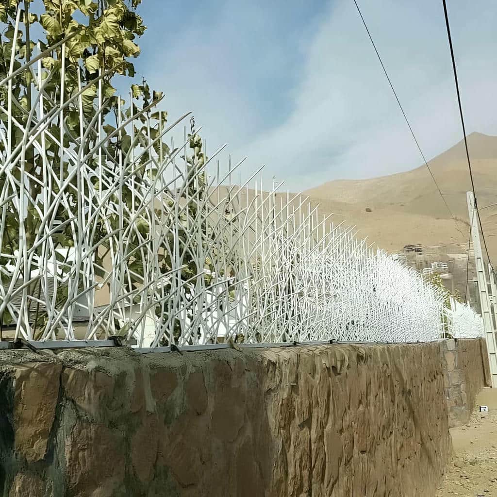 کارخانه حفاظ شاخ گوزنی مهاربندی تقویت شده در شیراز