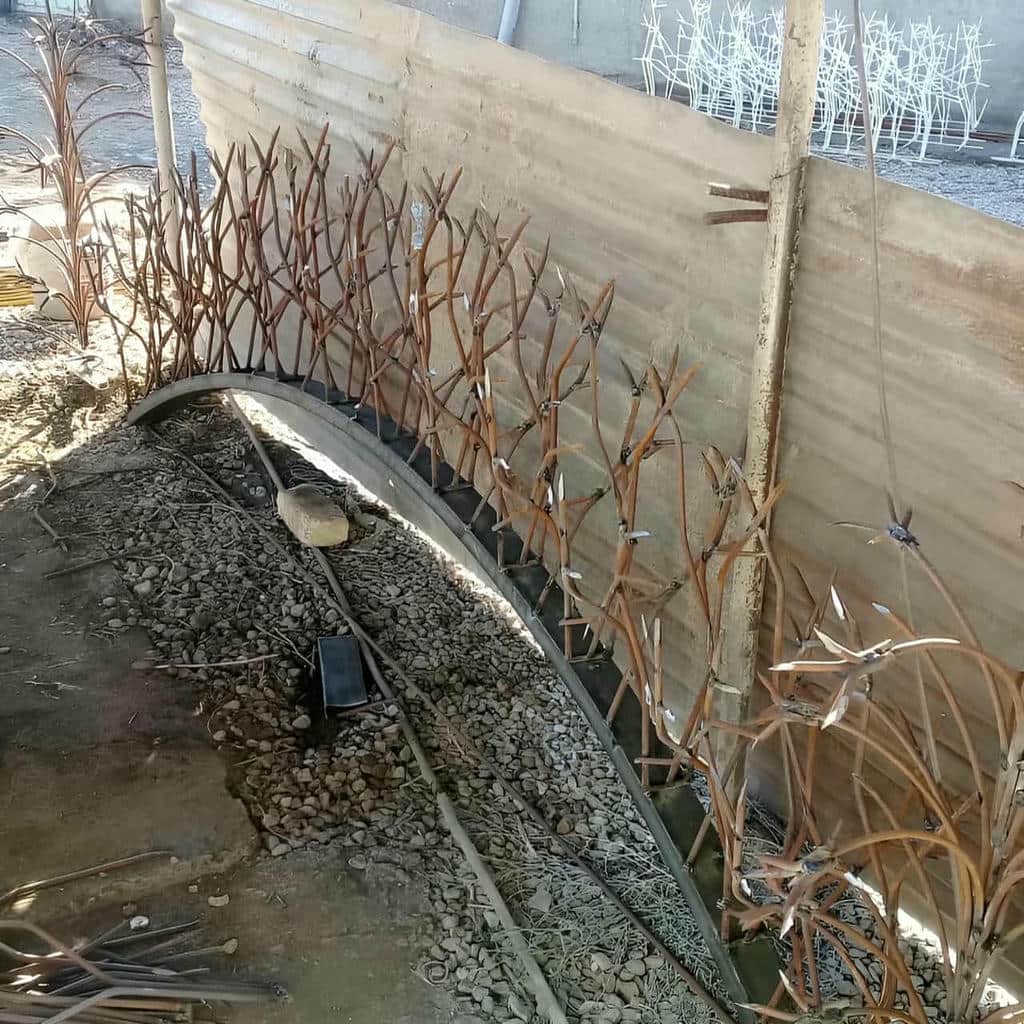 کارخانه حفاظ شاخ گوزنی ضدزنگ در کیش