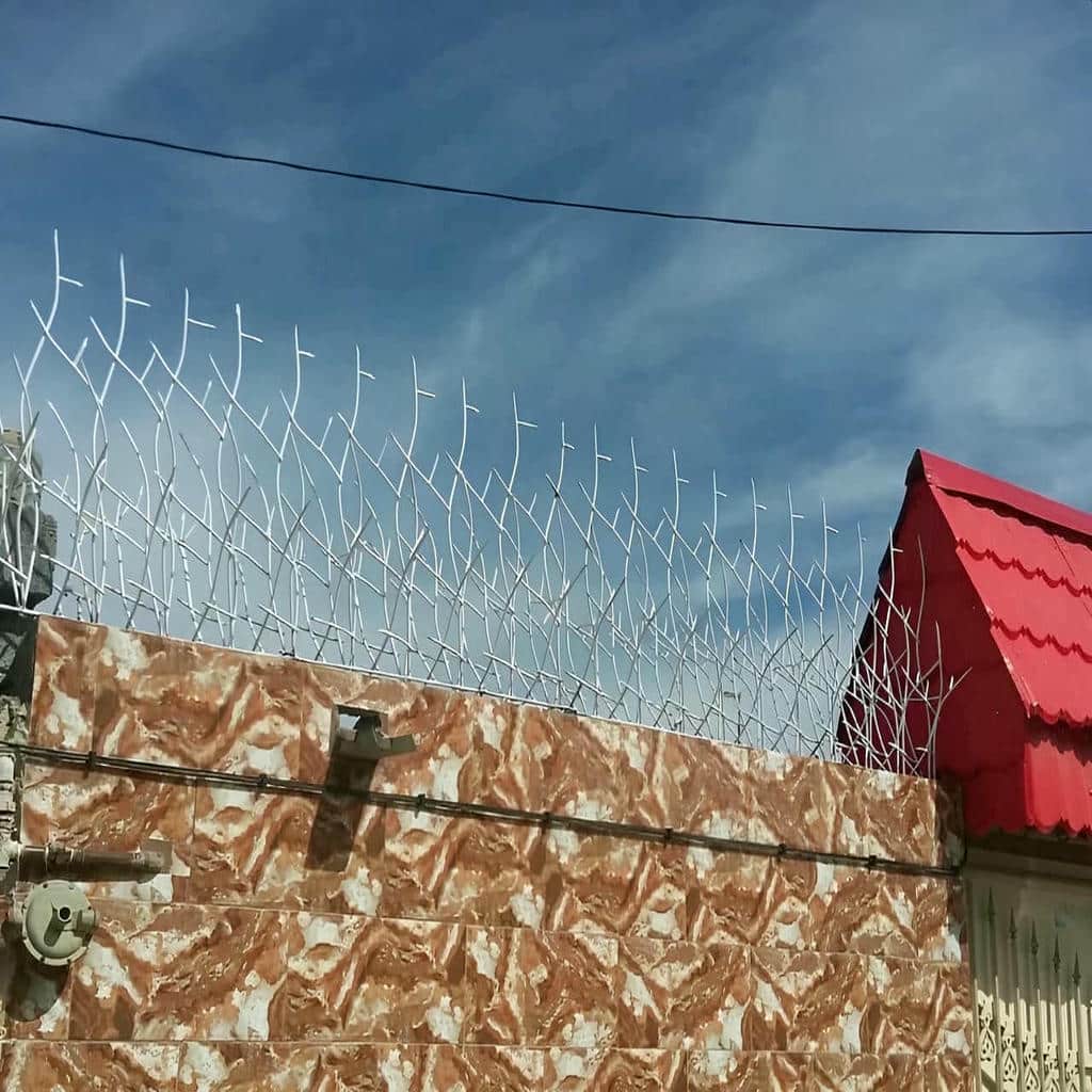 نصب حفاظ شاخ گوزنی رنگ کوره ای در محمودآباد