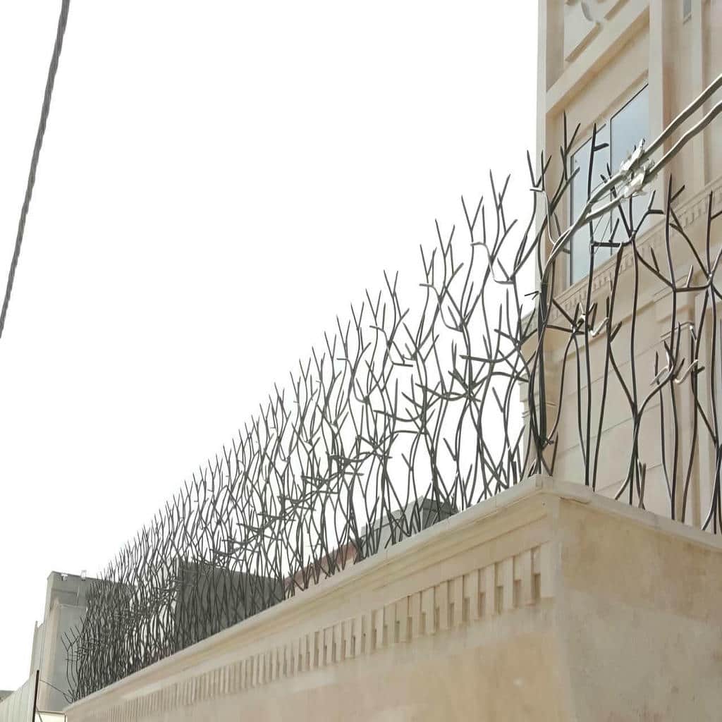 نصب حفاظ شاخ گوزنی دیوار در سمنان