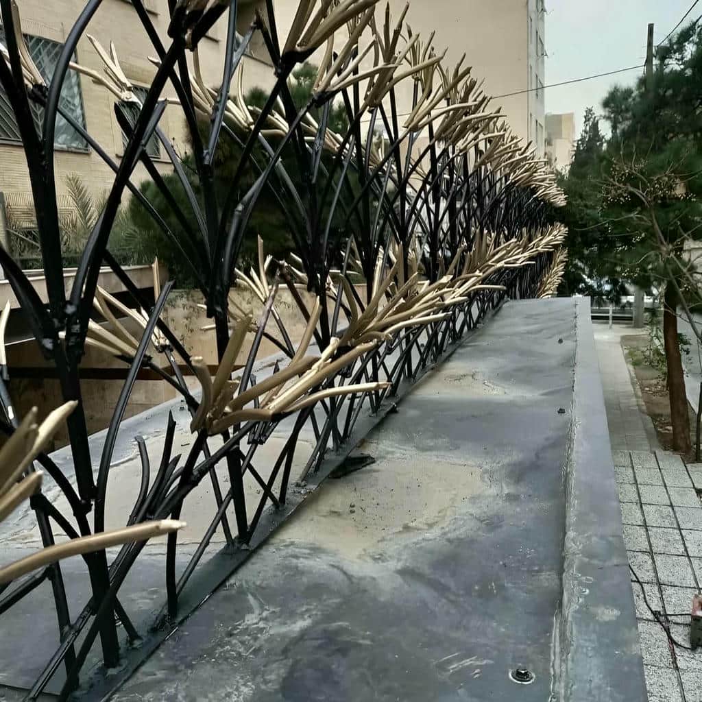 نصب حفاظ شاخ گوزنی مسکونی در مریوان