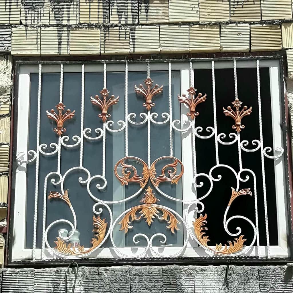 خرید حفاظ نرده پنجره فرفورژه کلاسیک در بجنورد