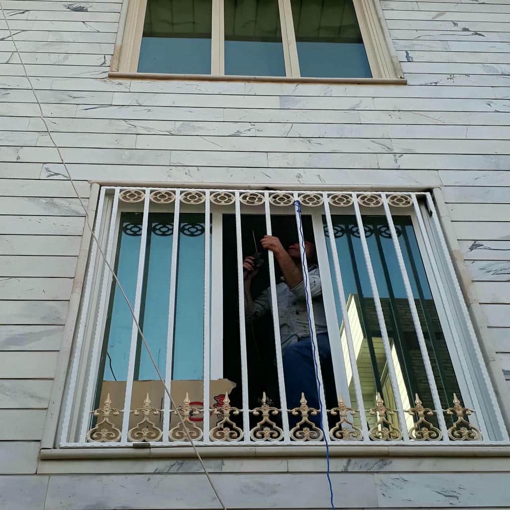 قیمت حفاظ نرده پنجره خطوط مینیمال در استان گلستان