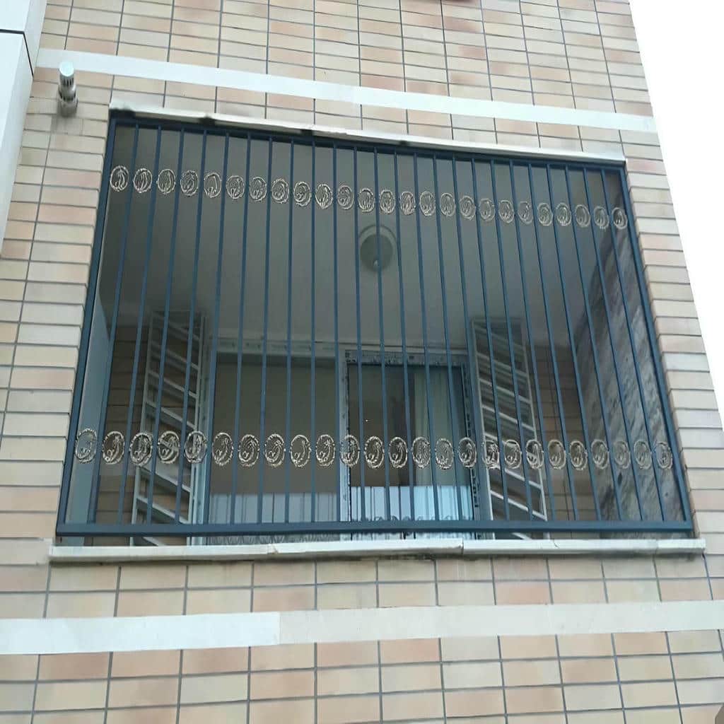 نصب حفاظ نرده پنجره رنگ کوره‌ای در سمنان