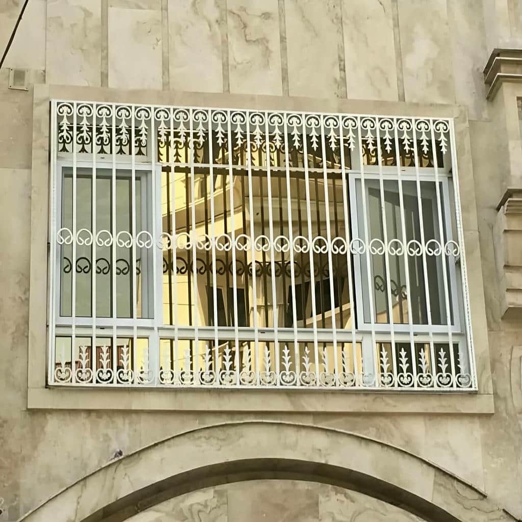 قیمت حفاظ نرده پنجره ساختمان شهری در کرمان