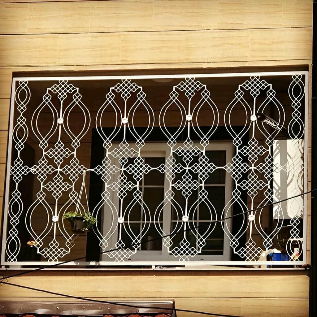 خرید حفاظ نرده پنجره فرفورژه کلاسیک در بابل