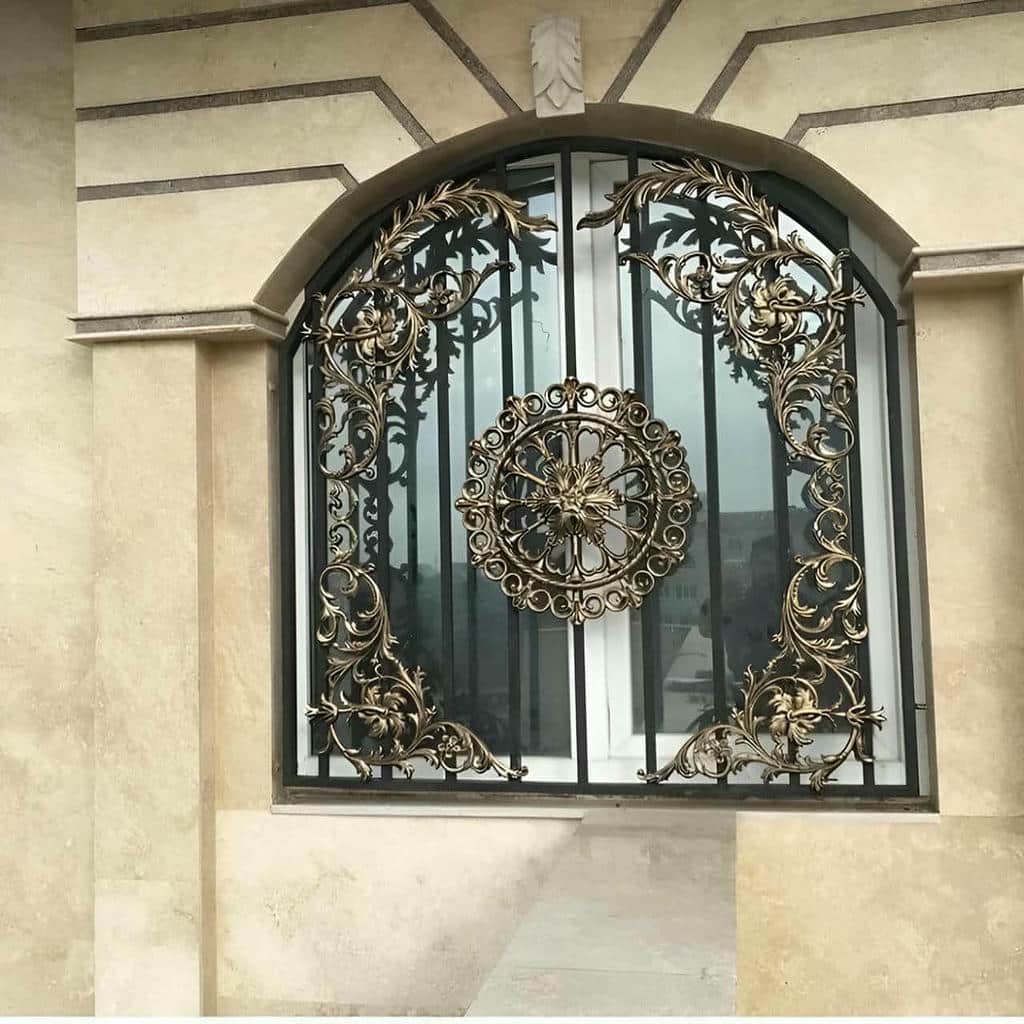 خرید حفاظ نرده پنجره لوکس ویلایی در بجنورد