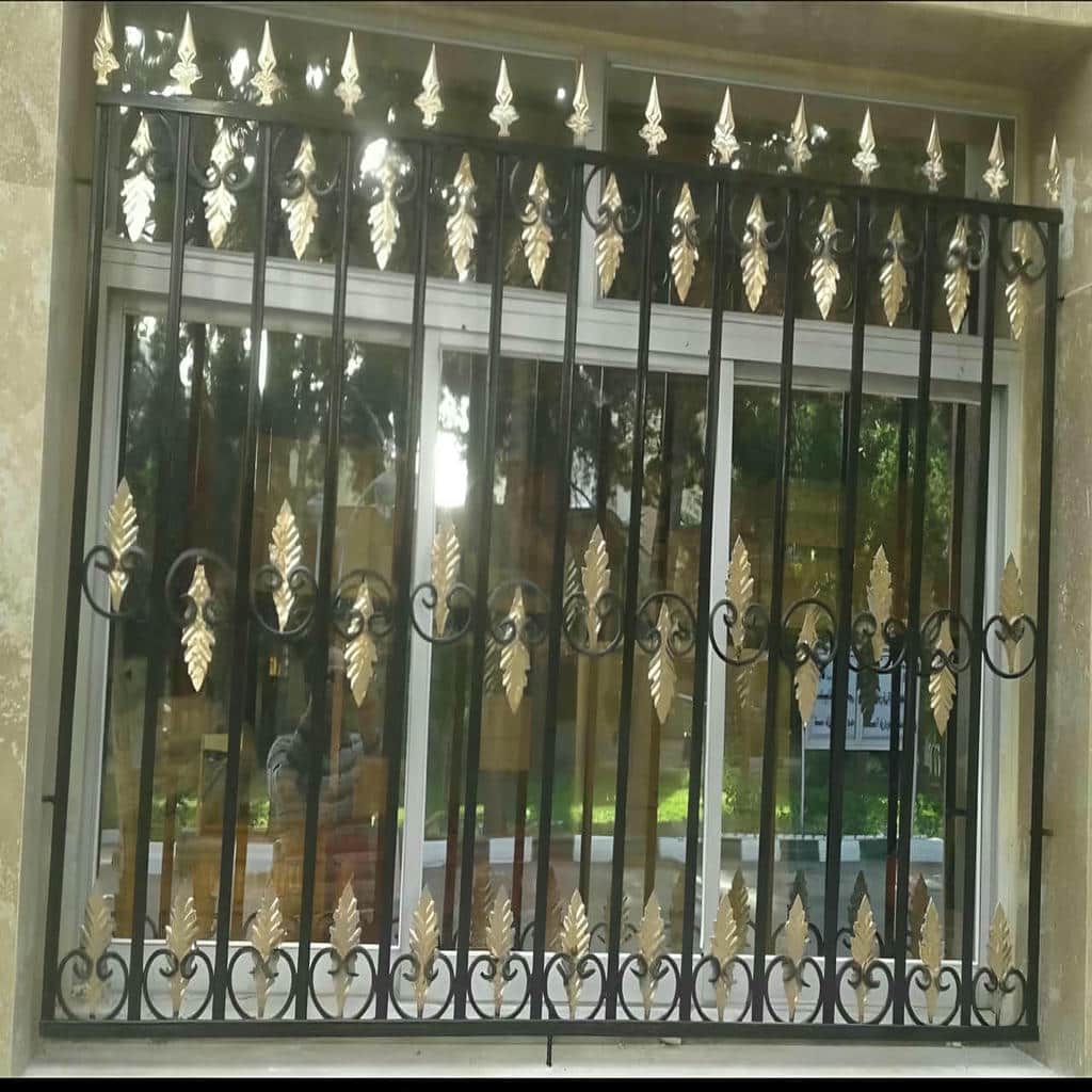 خرید حفاظ نرده پنجره فرفورژه خاص در قزوین