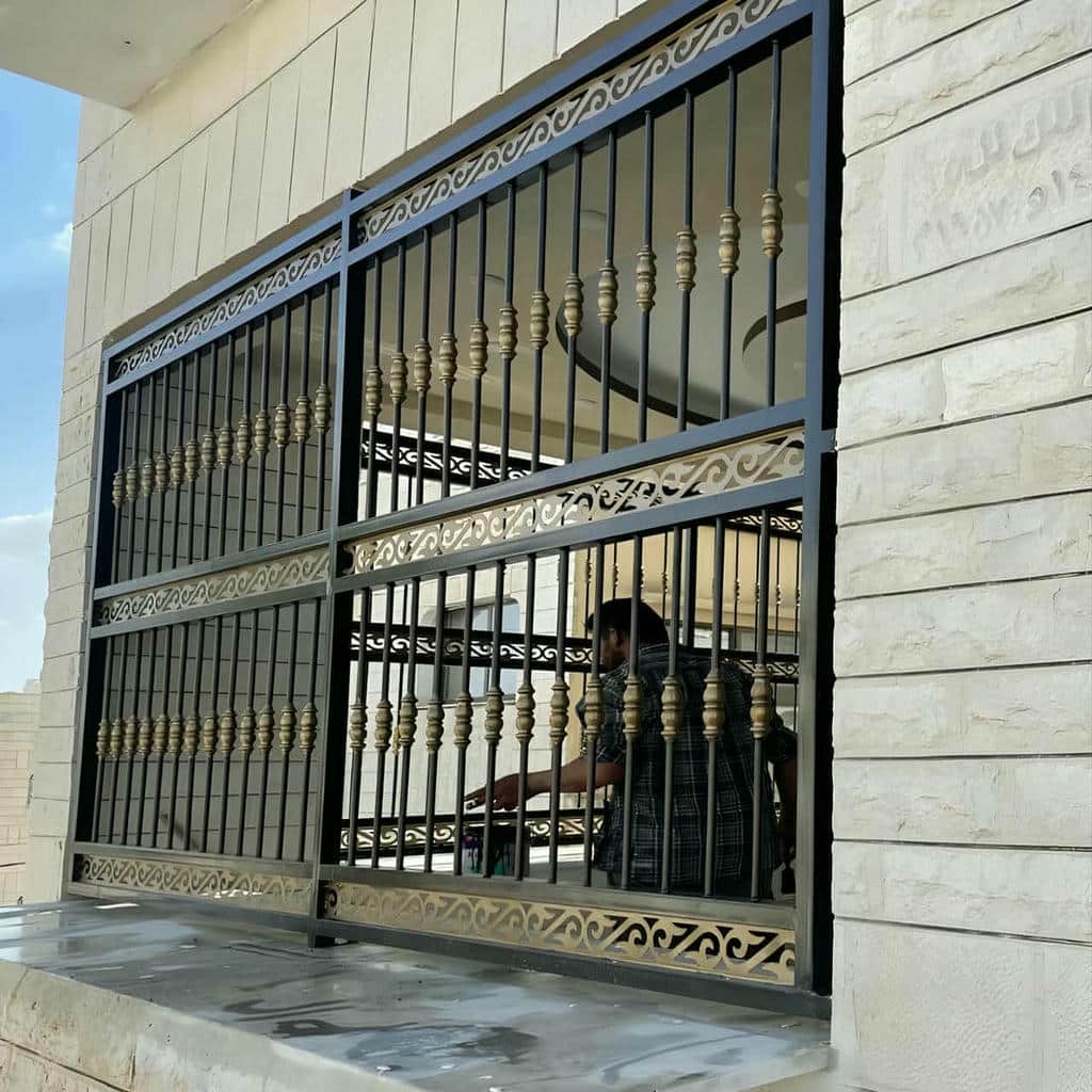 قیمت حفاظ نرده پنجره مدرن مینیمال در تهران