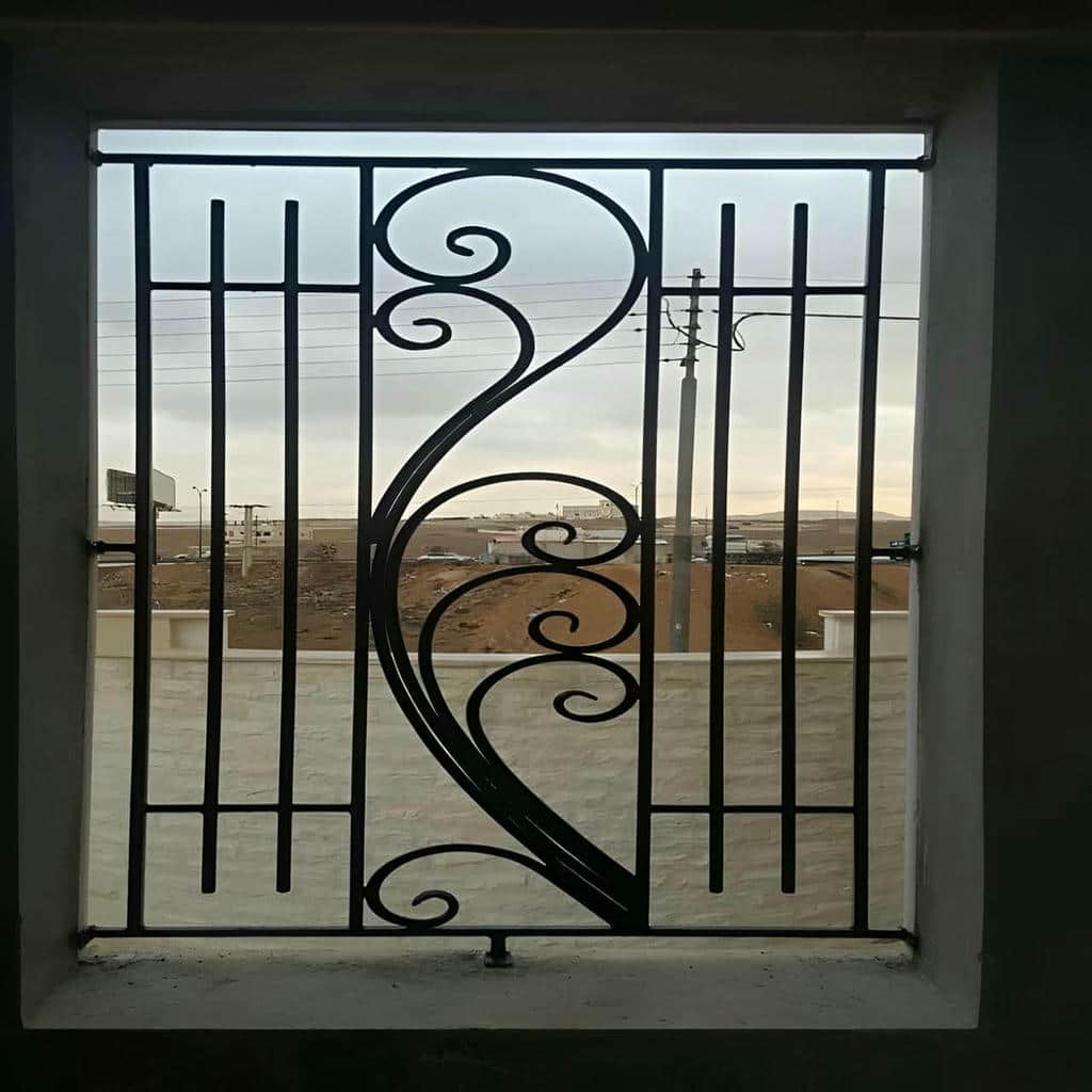 کارخانه حفاظ نرده پنجره متریال درجه یک در قزوین
