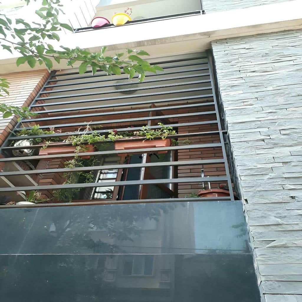 قیمت حفاظ نرده پنجره ساختمان شهری در آبادان