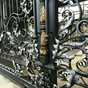 درب فرفورژه حیاط در پرند