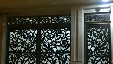درب فرفورژه حیاط در نظرآباد