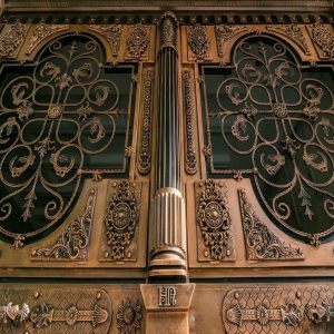 درب فرفورژه حیاط در شهریار