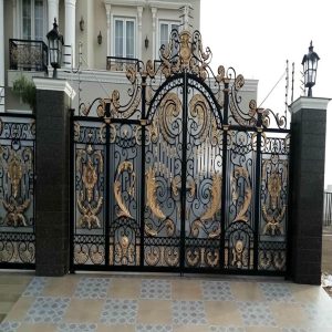 درب فرفورژه حیاط در چابهار
