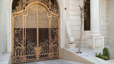 درب فرفورژه حیاط در سیرجان