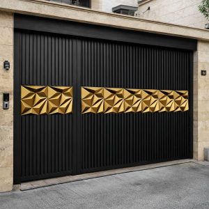 درب فرفورژه حیاط در آبادان