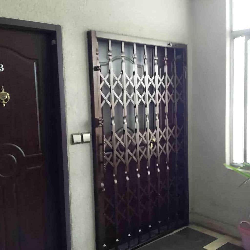 قیمت درب آکاردئونی با ریل روان و محکم
