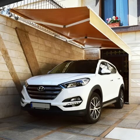 سایبان برقی فول باکس تجاری