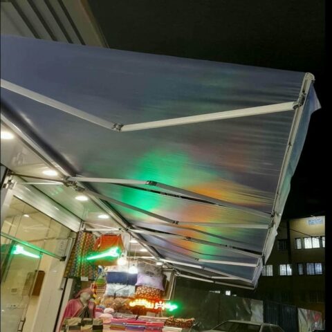 نصب اصولی سایبان برقی تراس و بالکن