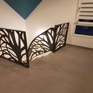 پنل نرده سی ان سی دکوراتیو