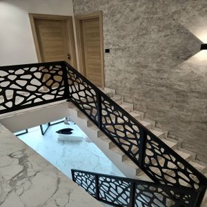 نرده سی ان سی مدرن مینیمال