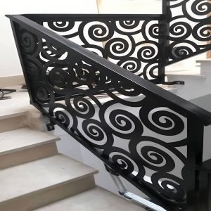 نرده سی ان سی رنگ کوره ای مقاوم