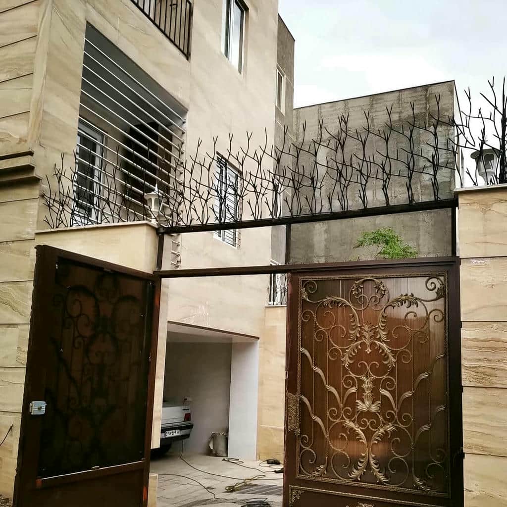حفاظ شاخ گوزنی خاردار با جوشکاری مقاوم نقاط