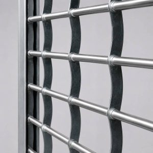 کرکره برقی ضد نفوذ با تیغه رول گیتر