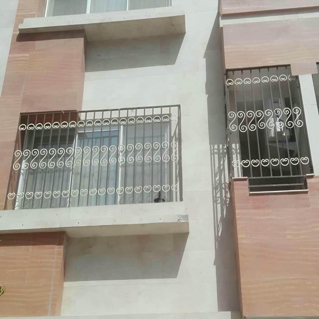 قیمت حفاظ پنجره با جوشکاری تمیز اتصالات