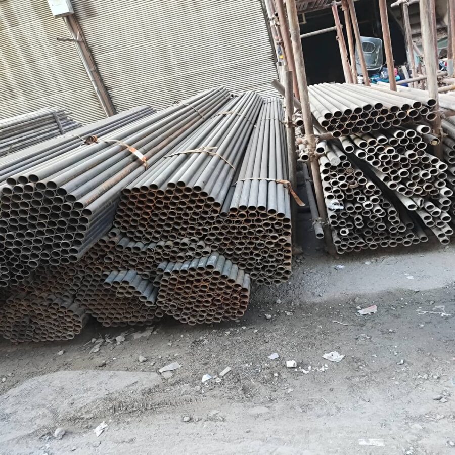 لوله داربست برای پل سازی با مهاربندی دقیق و ایمن