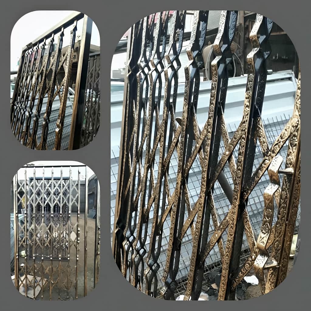 حفاظ آکاردئونی سه لوزی پرتراکم برای کنترل ورودی