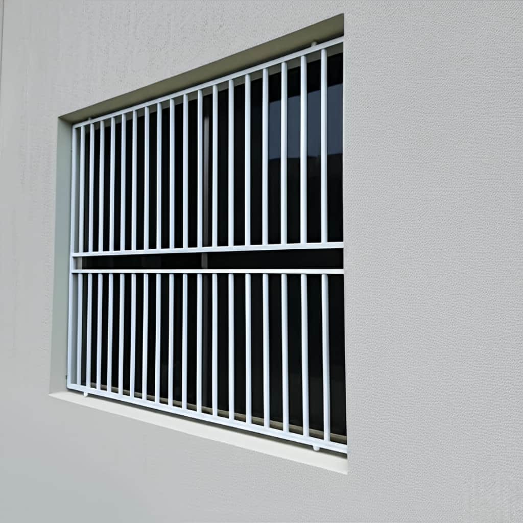 حفاظ پنجره طرح دار لیزری هندسی برای امنیت ورودی