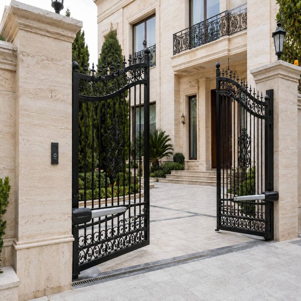 قیمت جک درب حیاط سنگین شاسی دار