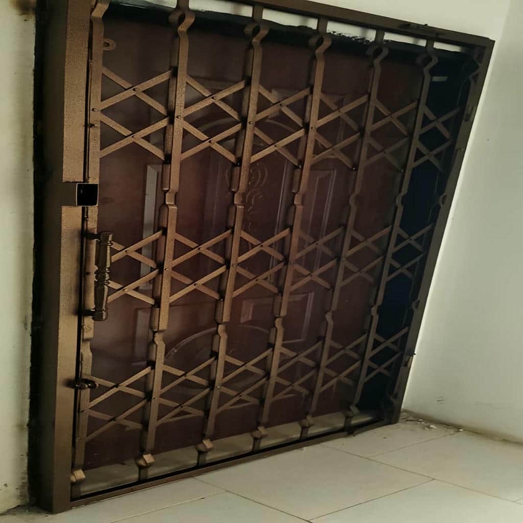 حفاظ آکاردئونی لوزی تسمه پهن دو قفل برای کنترل ورودی