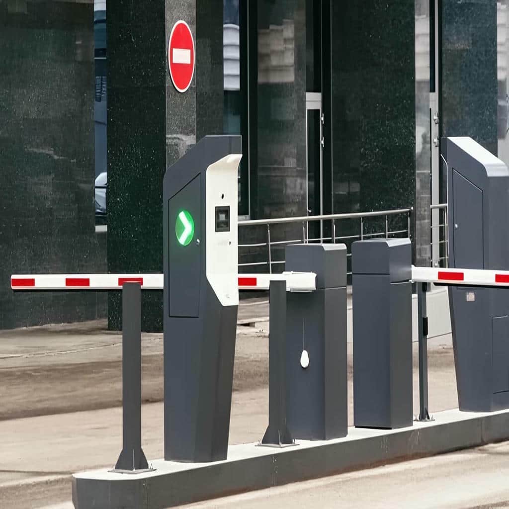 راهبند اتوماتیک پرتردد با بازوی LED دار
