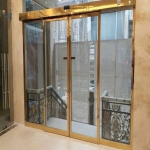 11 مدل درب اتوماتیک شیشه ای کم صدا موتور آرام