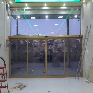 9 طرح درب اتوماتیک شیشه ای هتل لابی