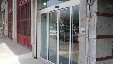 12 مدل فریم آلومینیومی درب اتوماتیک شیشه ای