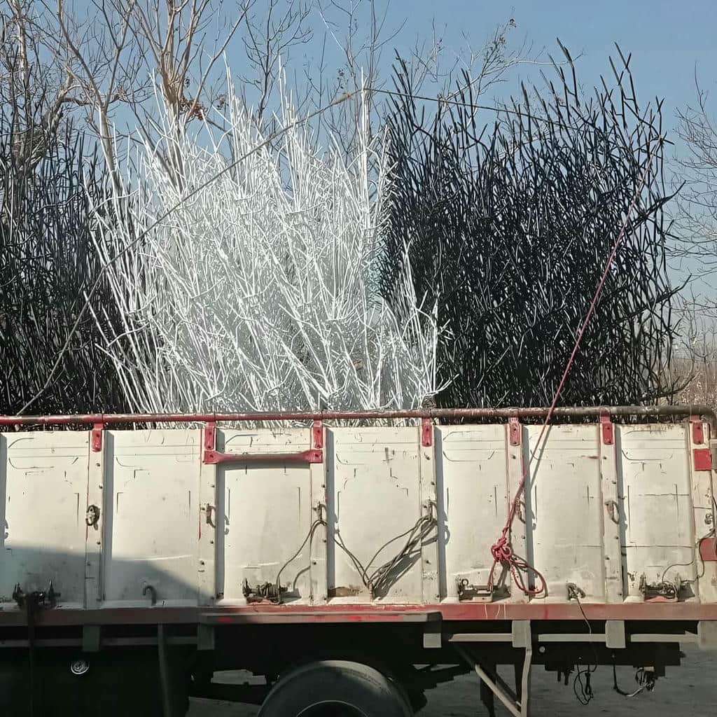 نصب حفاظ شاخ گوزنی پرتراکم برای کنترل رفت‌وآمد