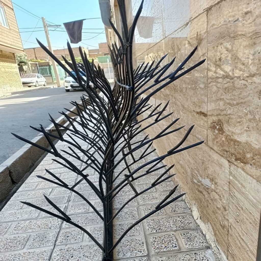 7 مدل حفاظ دیوار با میلگرد آجدار