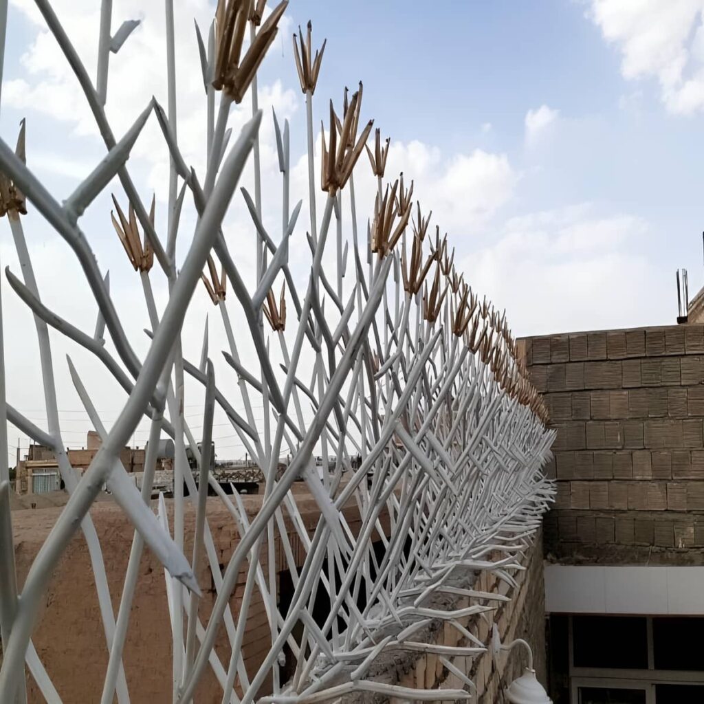 تولید حفاظ شاخ گوزنی پرتراکم با میلگرد مقاوم