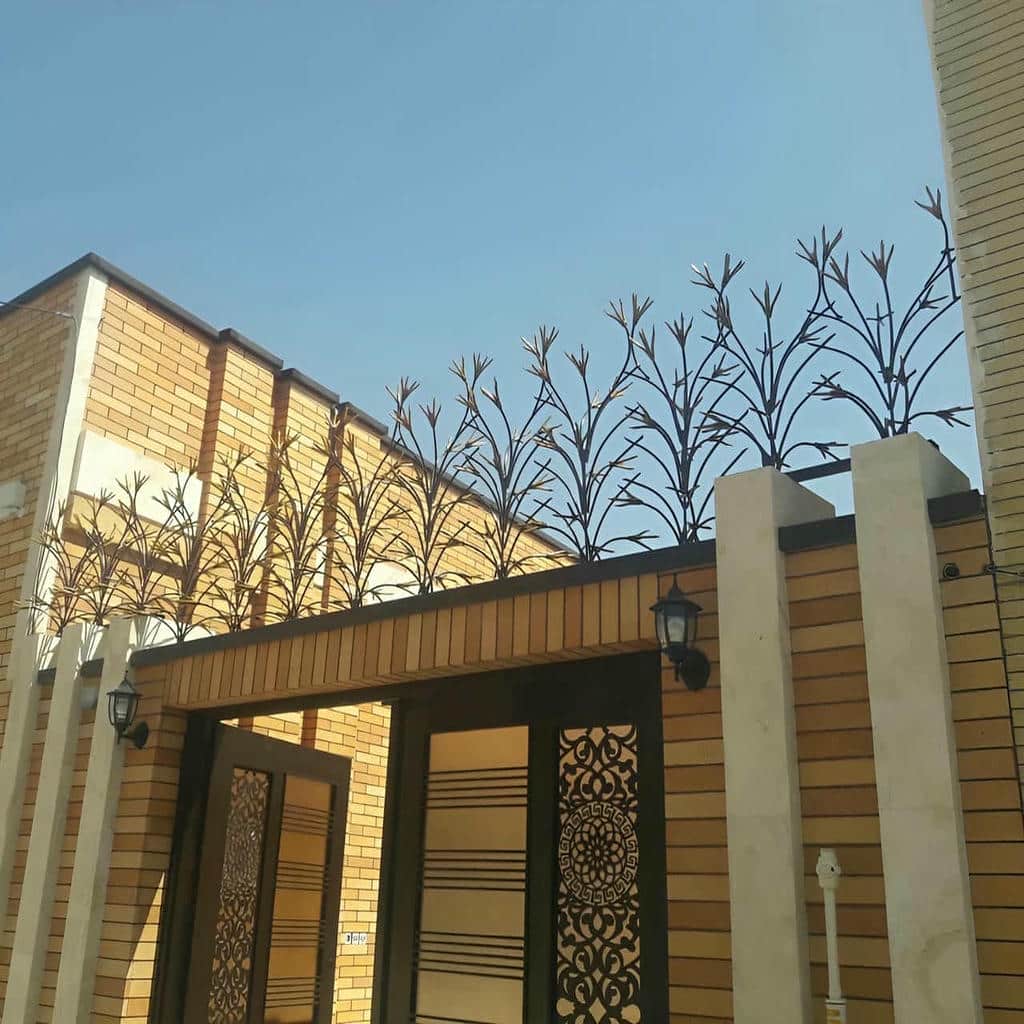 ساخت حفاظ لیلیوم هماهنگ با نمای مسکونی